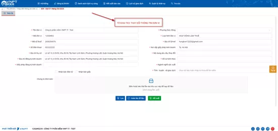 Hướng dẫn cập nhật địa chỉ mới theo mô hình địa phương 2 cấp trên VNPT BHXH